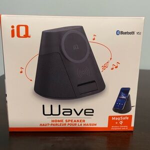 New IQ Wave wireless charger and Blu speaker